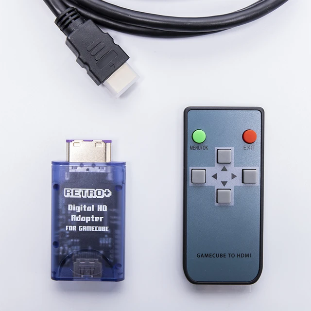 Retroplus Tech Digital HDMI Adapter For Nintendo Gamecube – Right Sprite  Retro gaming UK