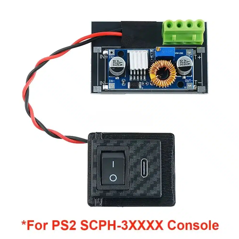 PlayStation 2 ps2 USB C power retro upgrade 