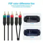 PSP Component AV cable YPbPr for PSP 2000 and PSP 3000 TV connection