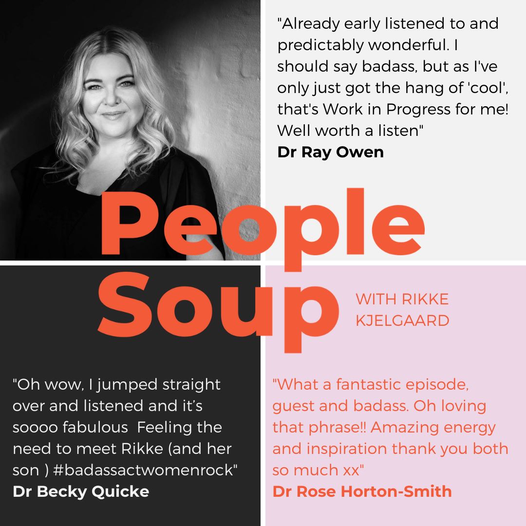 Rikke Kjelgaard on People Soup podcast