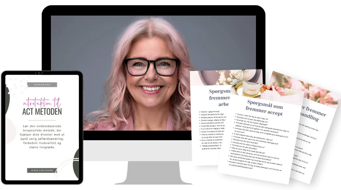 Introduktion til ACT metoden - onlinekursus med Rikke Kjelgaard