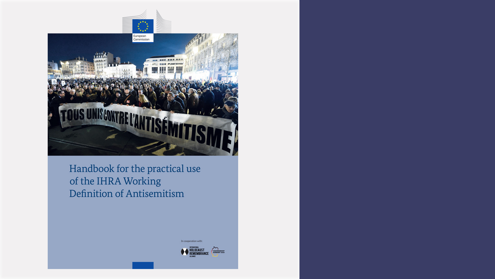 Handbok för praktisk användning av IHRA:s arbetsdefinition av antisemitism
