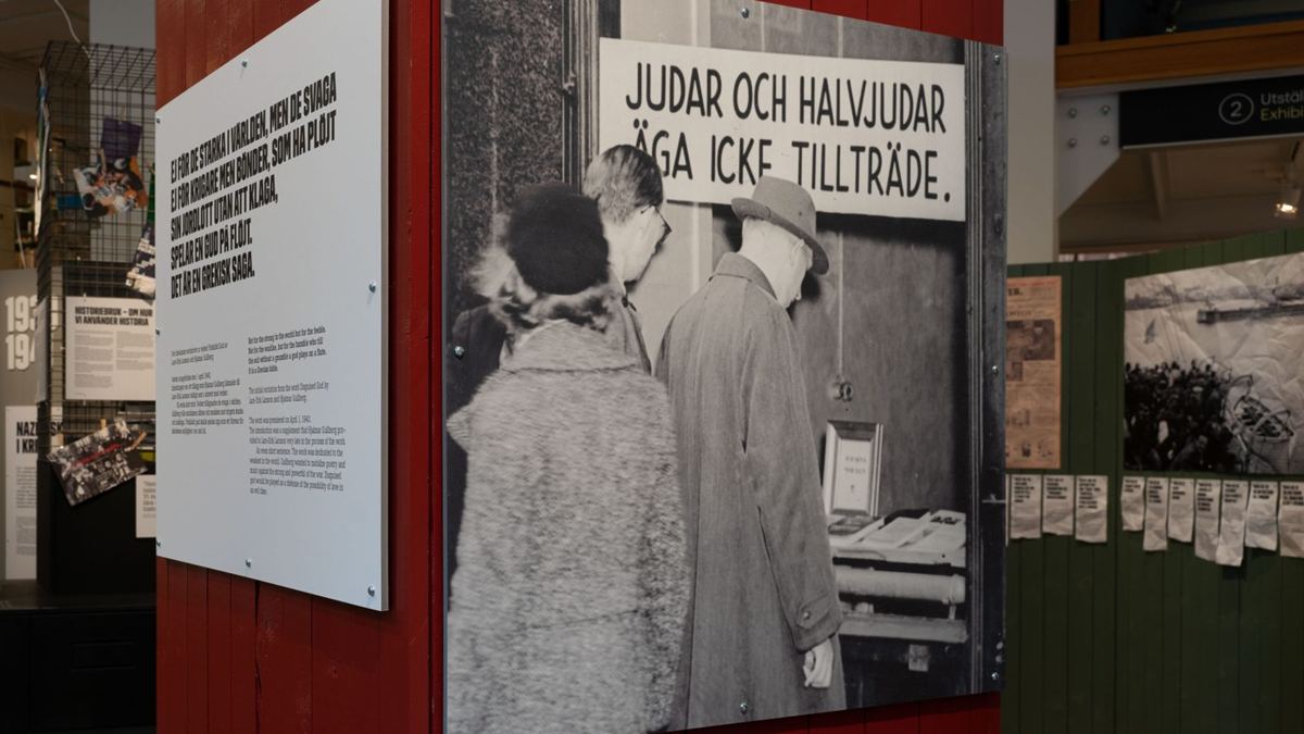 Utställning på Stadsbiblioteket i Göteborg