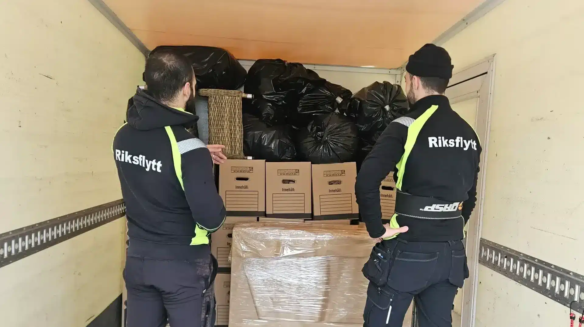Flyttfirma i Borås arbetar