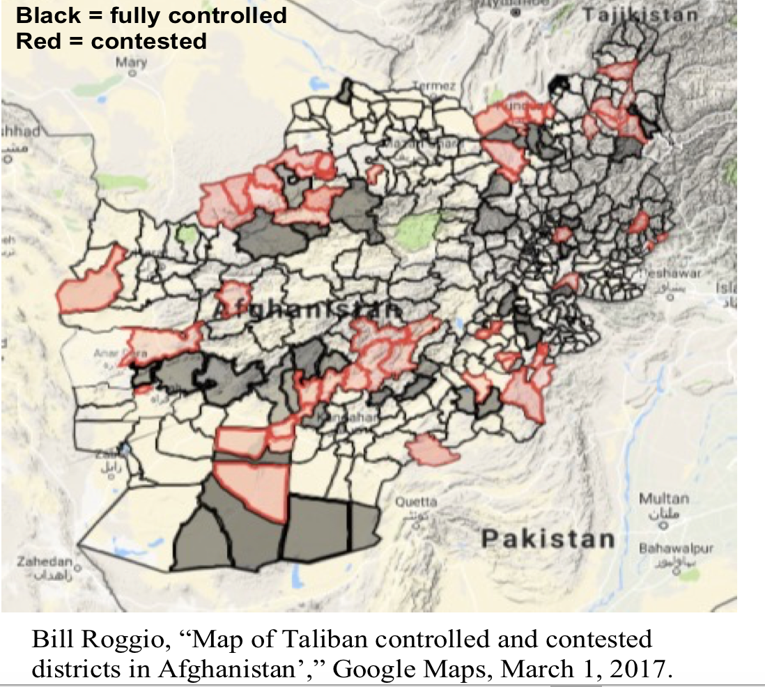 Screen Shot 2017 10 16 at 2.24.28 PM - U.S. War in Afghanistan: Review of Previous Strategy