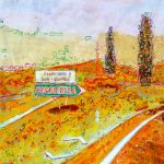 Bordighera Autostrada 70x100 cm 960 Euro