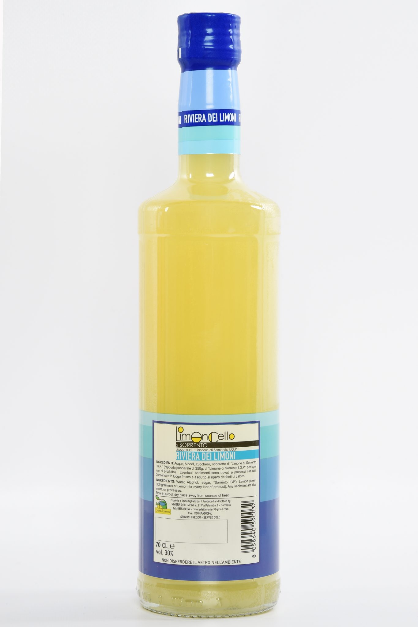 Liquore di Limoni di Sorrento IGP 70 Cl. | Riviera Dei Limoni