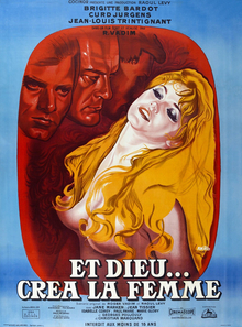 And God Created Woman 1956 poster