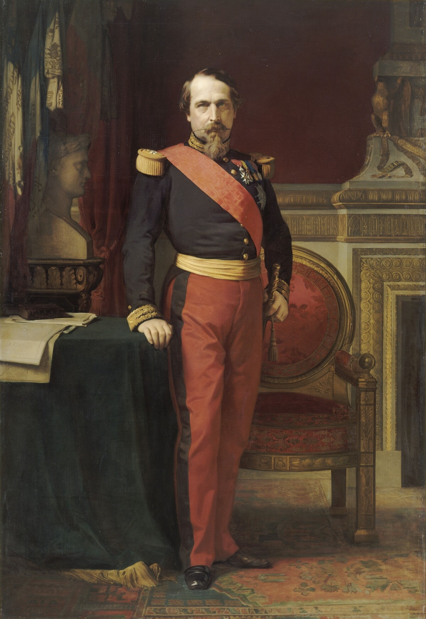 Napoleon III par Jean Hippolyte Flandrin