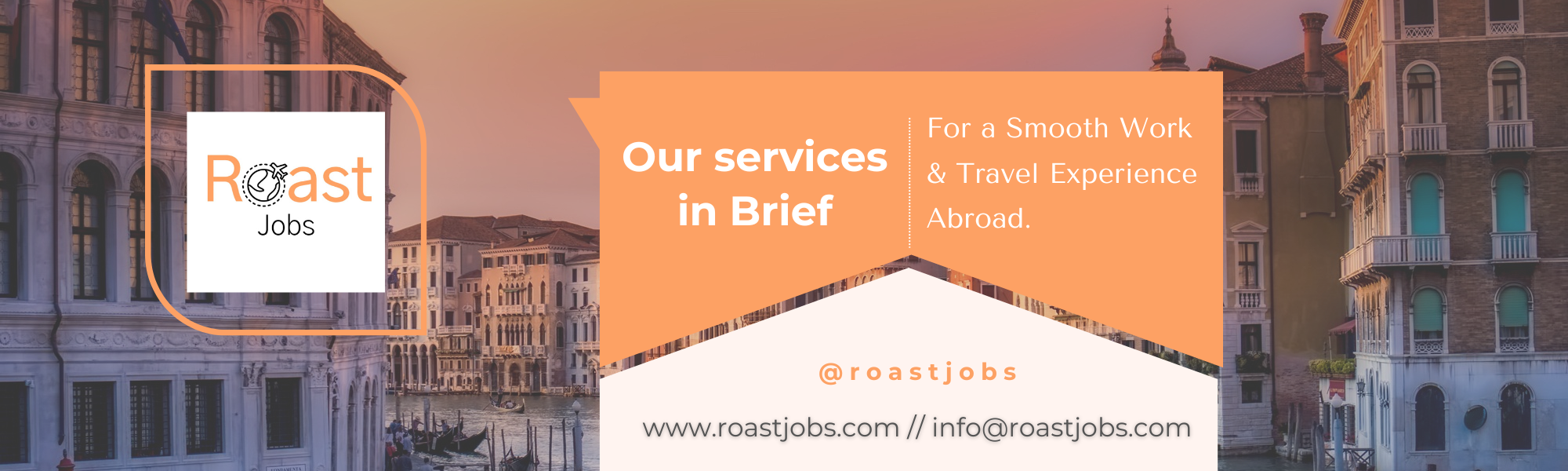 Our services. Work and travel Program. Roast jobs.