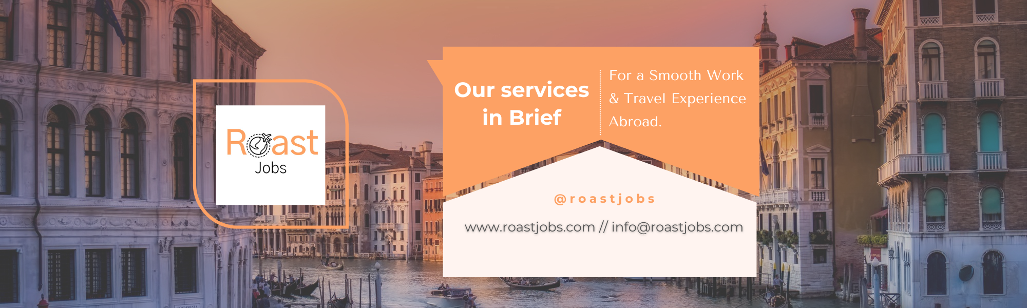 Our services. Work and Travel Program. Roast Jobs.