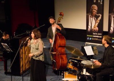 With Anita Wardell Quartet at Herts Jazz