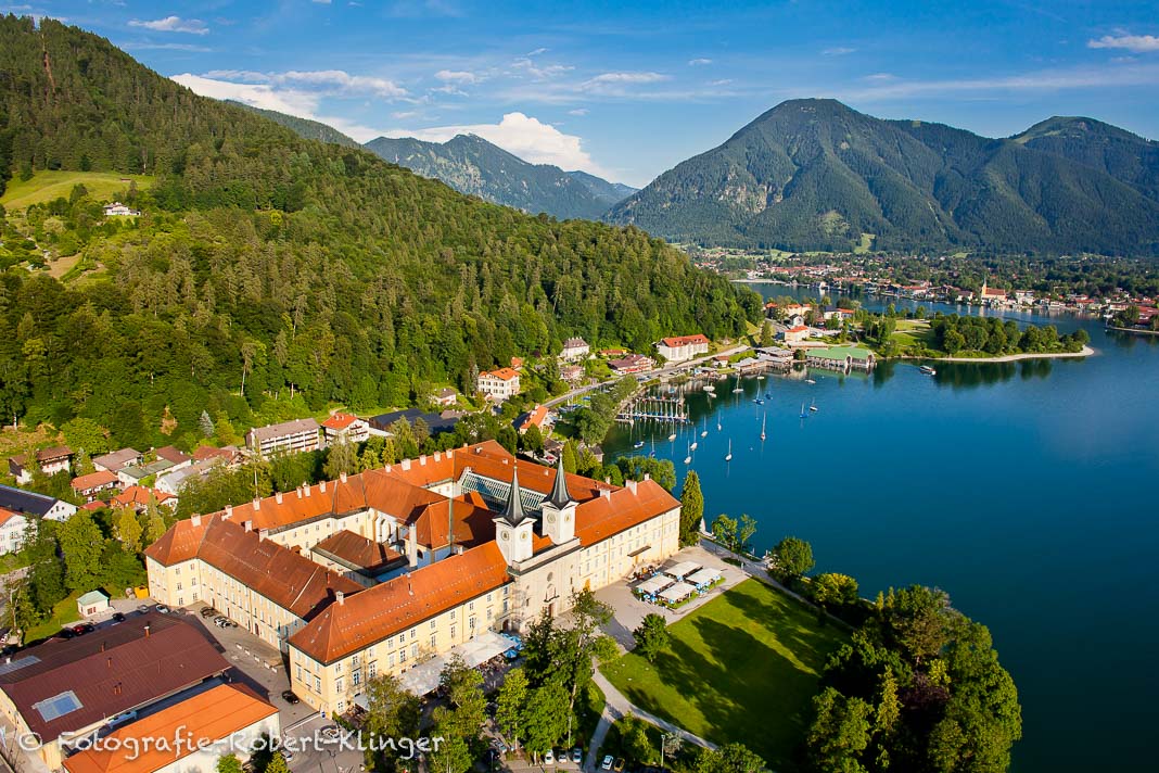 Das Kloster Tegernsee am Tegernsee