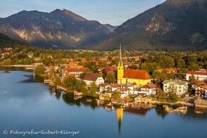 Luftaufnahme von Rottach-Egern am Tegernsee