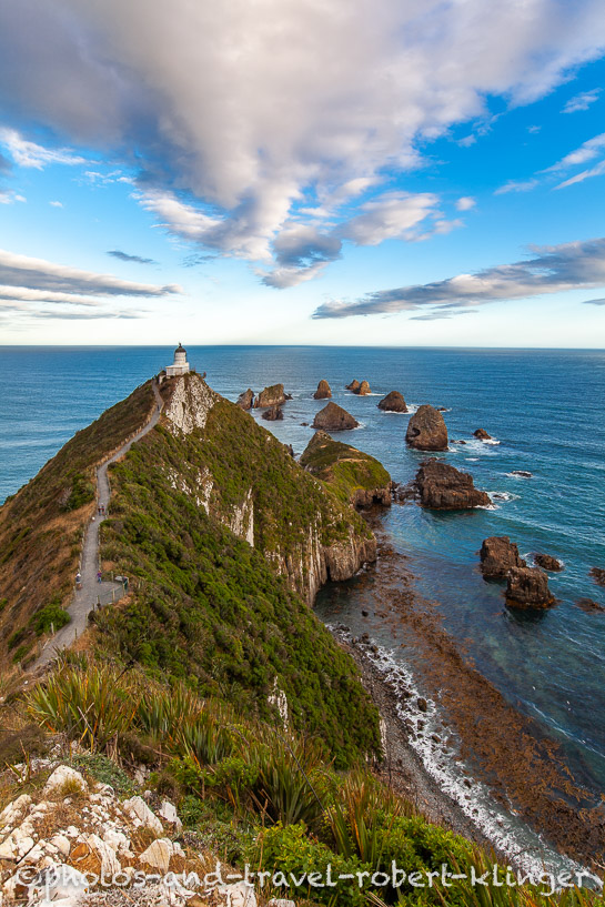 Nugget Point auf der Südinsel in Neuseeland