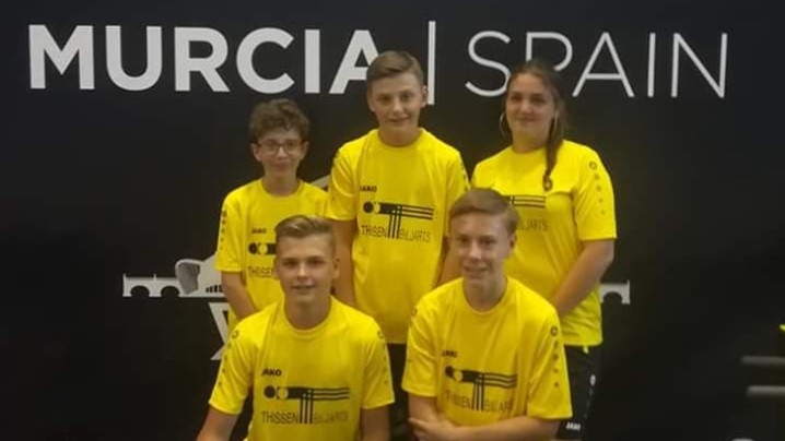 1 - Junior Team in Murcia 2019 (yellow black)