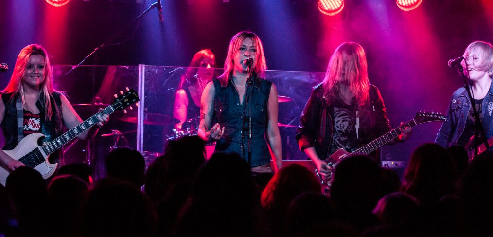 Thundermother live at Sticky Fingers in Gothenburg