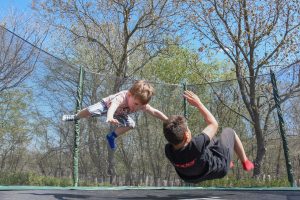 school holidays, kids playing