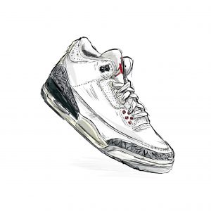 Jordan 3 White Cement