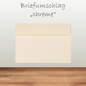 Briefumschlagchreme