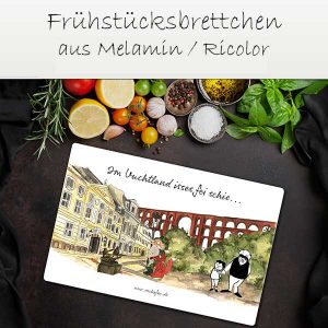 Melamin Frühstücksbrettchen