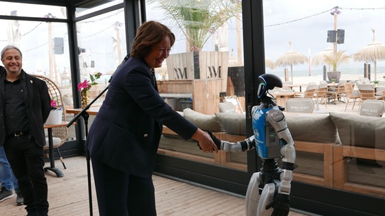 European Robotics League officieel geopend in Scheveningen