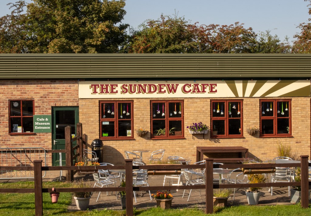 Outside view of the Sundew Cafe.