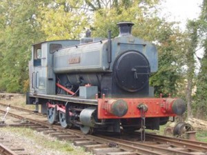 Andrew Barclay steam locomotive 2350 Belvoir.