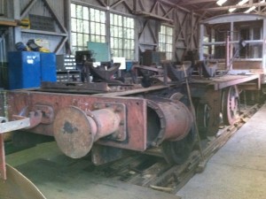 Hudswell Clarke steam locomotive 1308 Rhos.