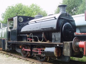 Peckett and Sons steam locomotive 1759 Elizabeth.