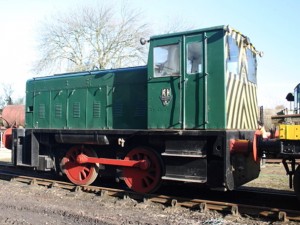 Ruston and Hornsby diesel locomotive 421436 Elizabeth.