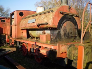 Peckett and Sons steam locomotive 1257 Uppingham.