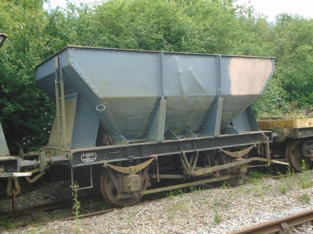 22 ton ore hopper wagon number B436257 from National Railway Museum.