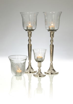 Glastoppe og glas lysmanchetter m.m. | Rønhoff