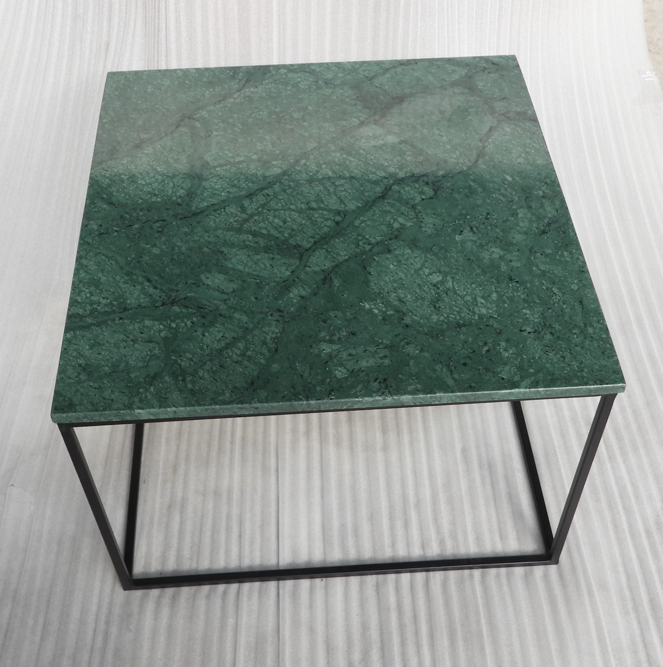 Marmor sofabord, firkantet, grøn | Rønhoff