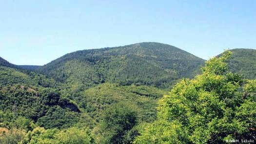 Planina Bokošnica na kojoj je bio kontrolni punkt ukrajinskih UN-vojnika u Žepi Bosnien - Ex Un-Schutzzone Žepa (DW/M. Sekulic)