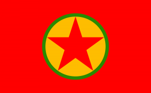 The Flags of Kurdistan Workers' Party (PKK)