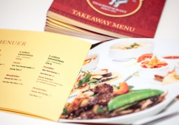 Design af menukort til restaurant