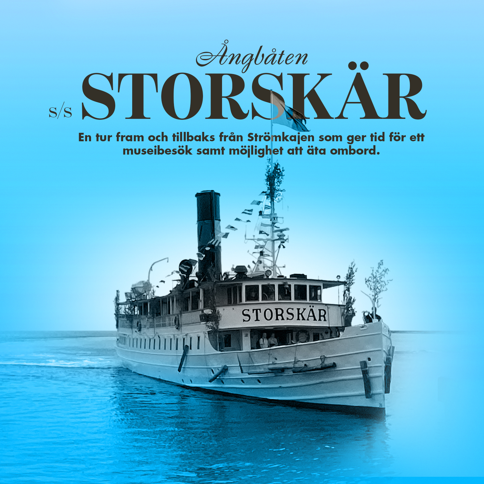 Åk ut med s/s Storskär till Möja och besök Roland Svensson museet i sommar.