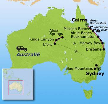 reizen met kinderen australie
