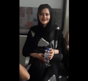مهسا امینی در مترو تهران