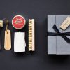 Perfect present for men, shoe shine kit