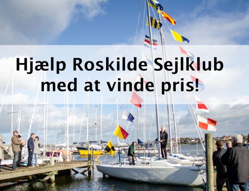 Roskilde Sejlklub skal have pris med din hjælp!