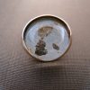 14 kt geel gouden ring aquamarijn met goudblad - Afbeelding 2