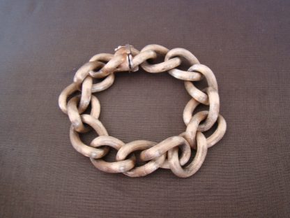 kt gouden matte grote schakel armband - bestel bij