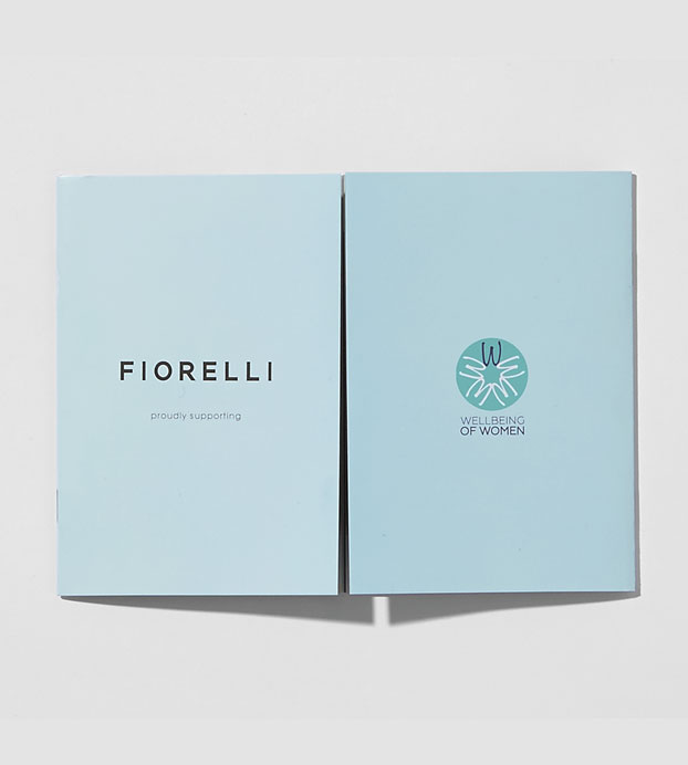 Fiorelli, Wellbeing of Women, printed booklet