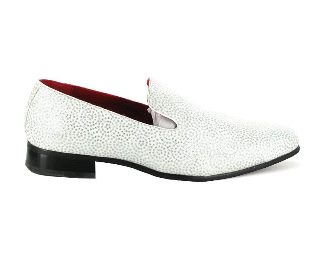Mens white cheap dress loafers