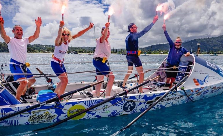 Monmouthshire Rowers Achieve Oar-Inspiring Feat by Completing Pacific Crossing