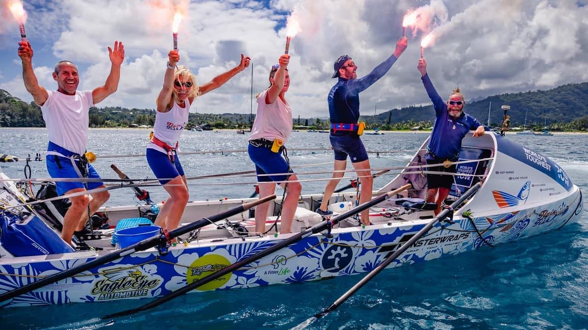 Monmouthshire Rowers Achieve Oar-Inspiring Feat by Completing Pacific Crossing