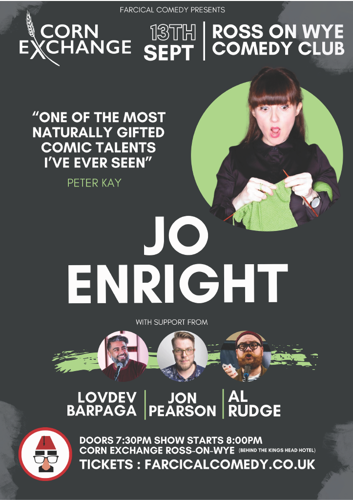 Comedy club with Jo Enright